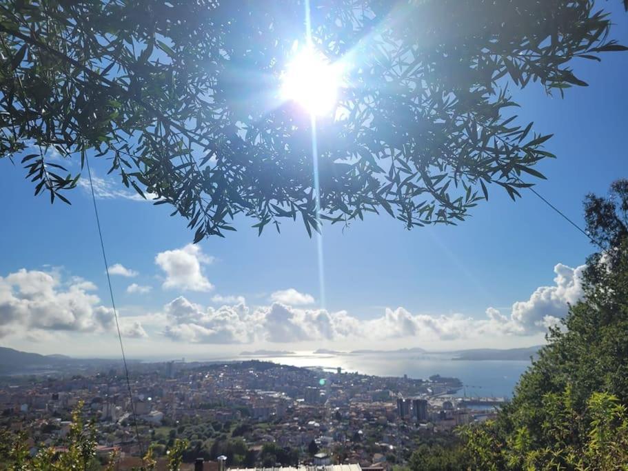 Acogedora Casa Con Vistas Panoramicas De Vigo别墅 外观 照片